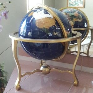 precious stone globe